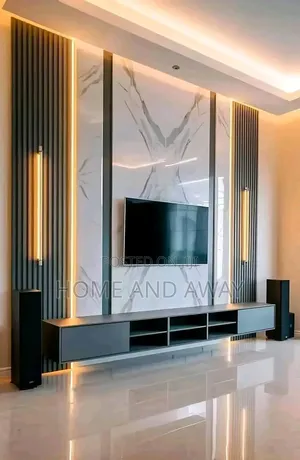 Wall Unit Tv Stands With Up Down Lights From 2,780,000/-