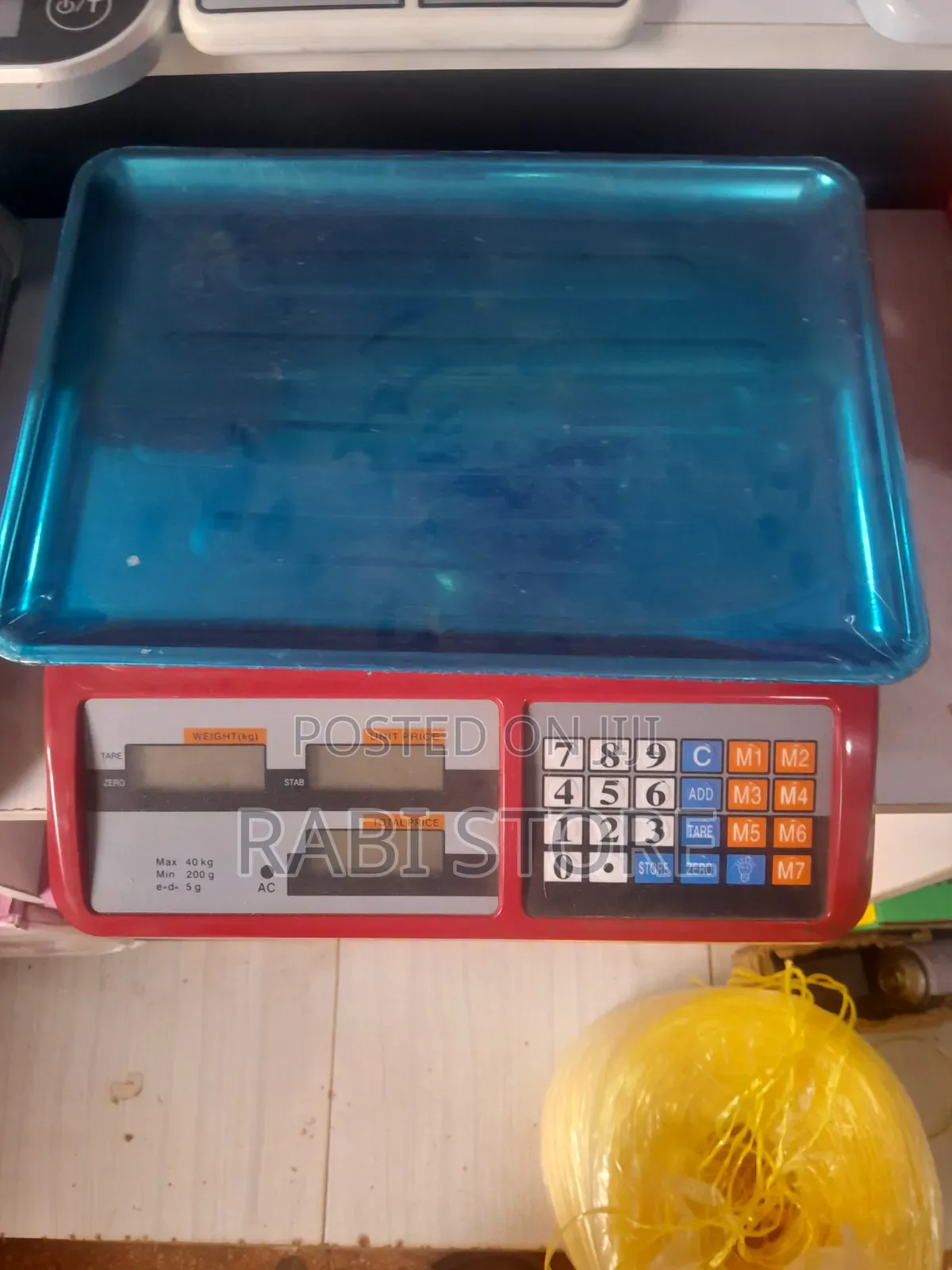 Pricing and Memory, Computing Digital Scale 40kg