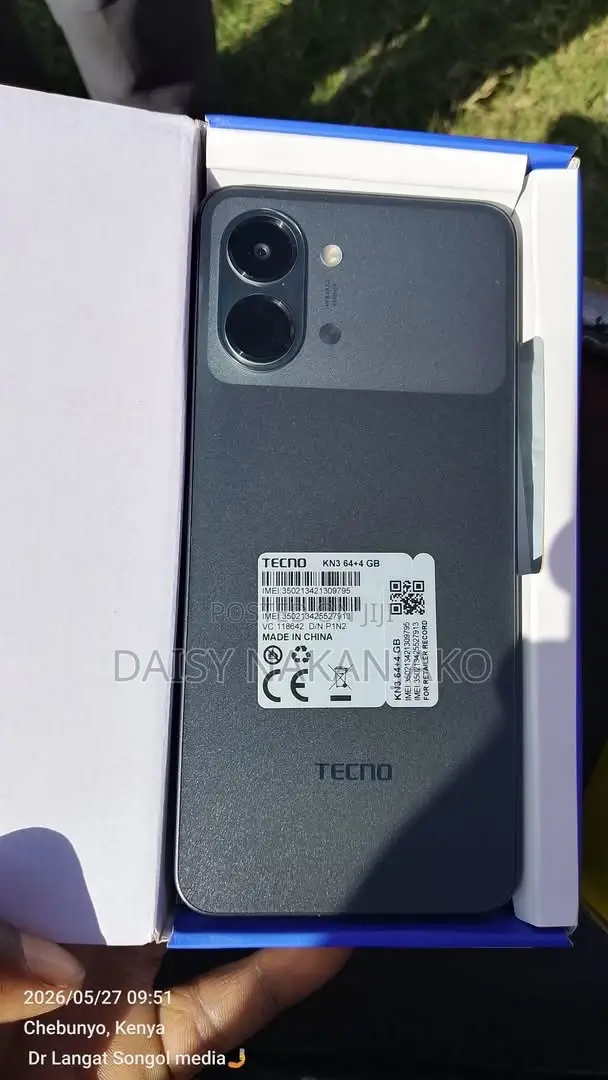New Tecno Pop 20 64 GB Black
