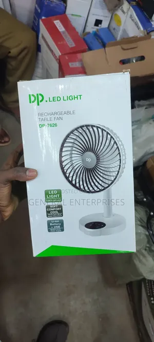 Rechargeable Table Fan