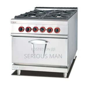 Commercial Stainless Steel Gas Range