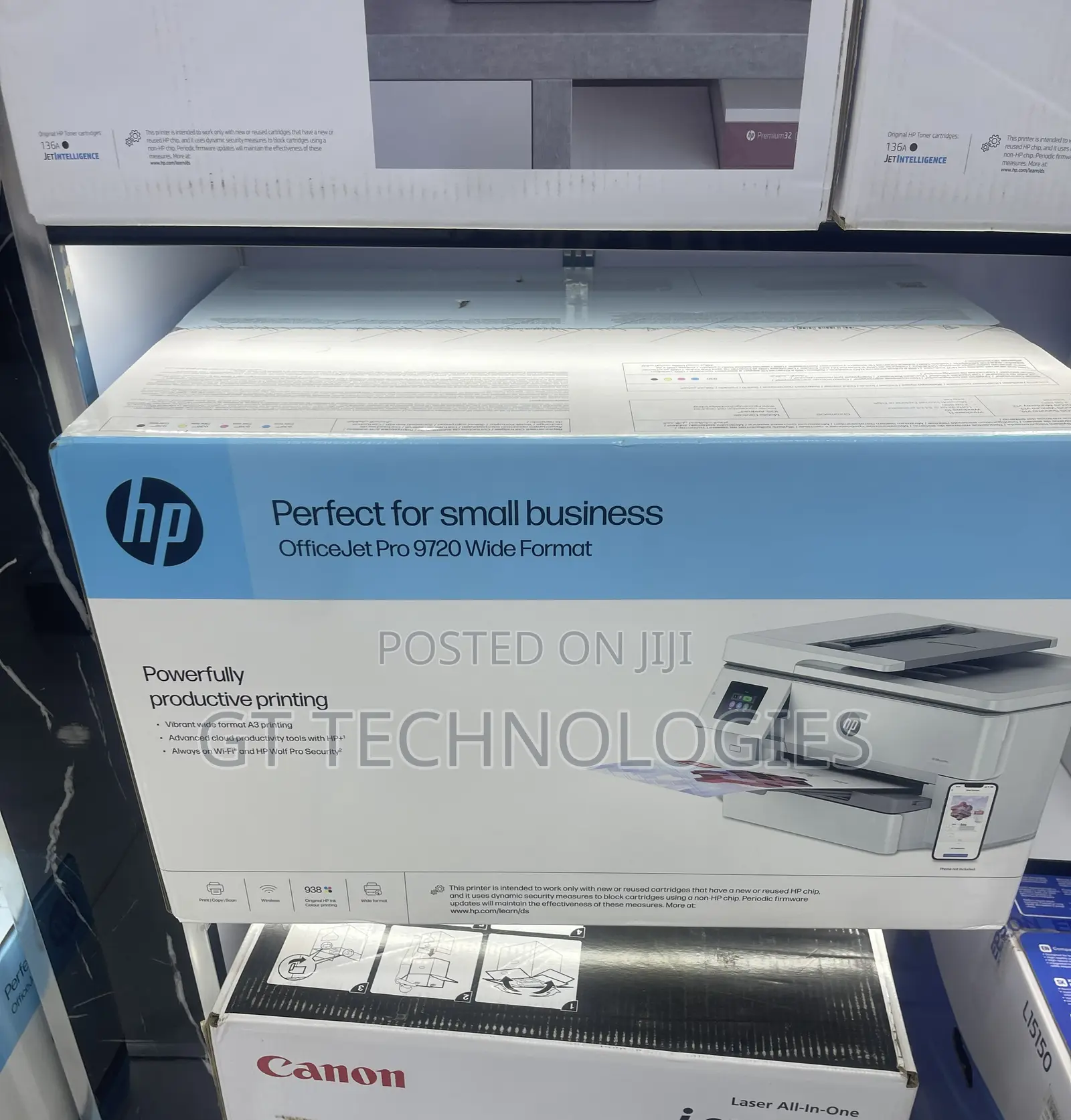 Hp Officejet Pro 9720 Wide Format All-in-One Printer