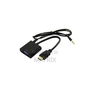 Hdmi to Vga With Audio Pin Converter Cable
