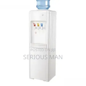 Freestanding Vertical Top-Loading Water Dispenser.