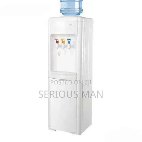 Freestanding Vertical Top-Loading Water Dispenser.