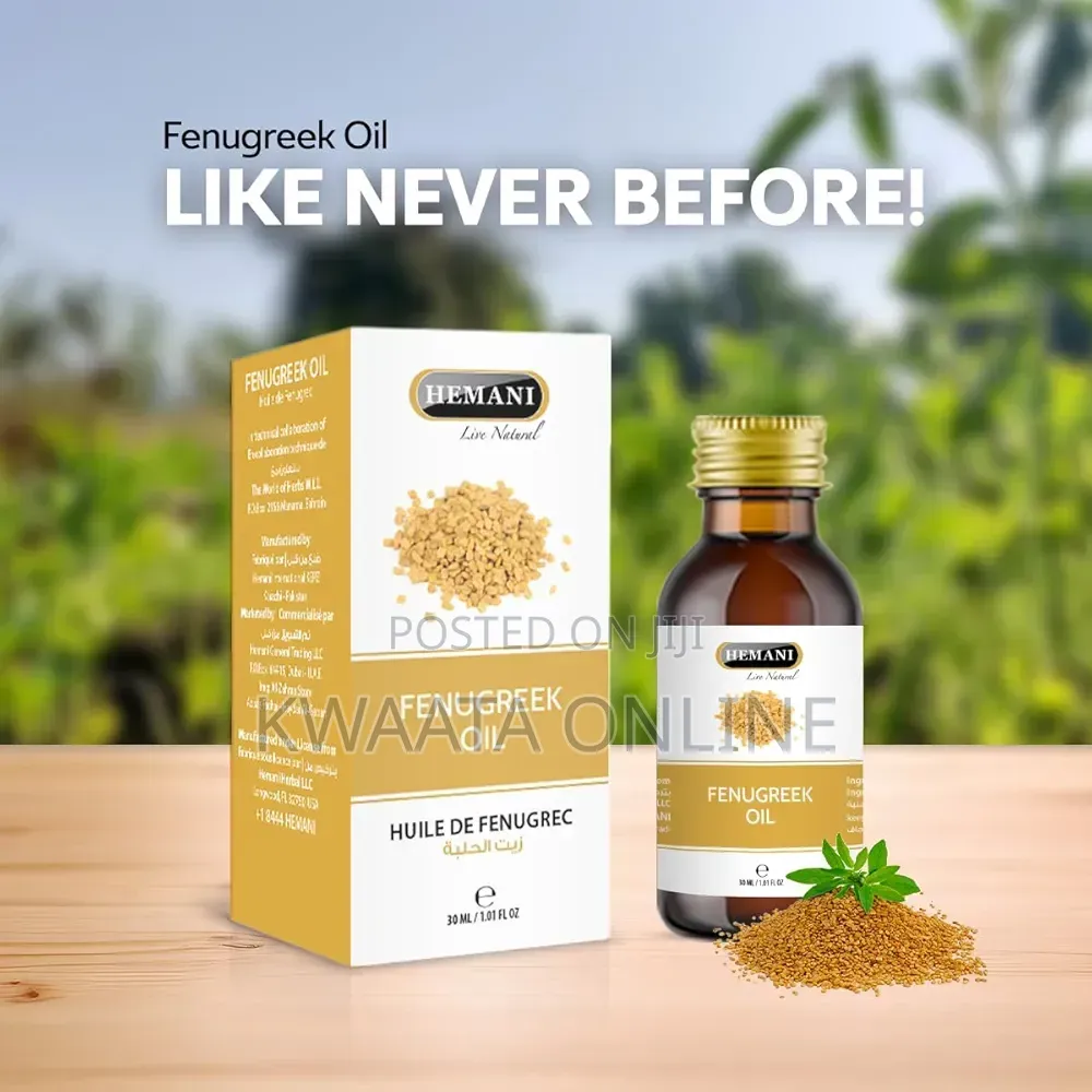 Hemani Fenugreek Essential Oil 1 Oz / 30 Ml