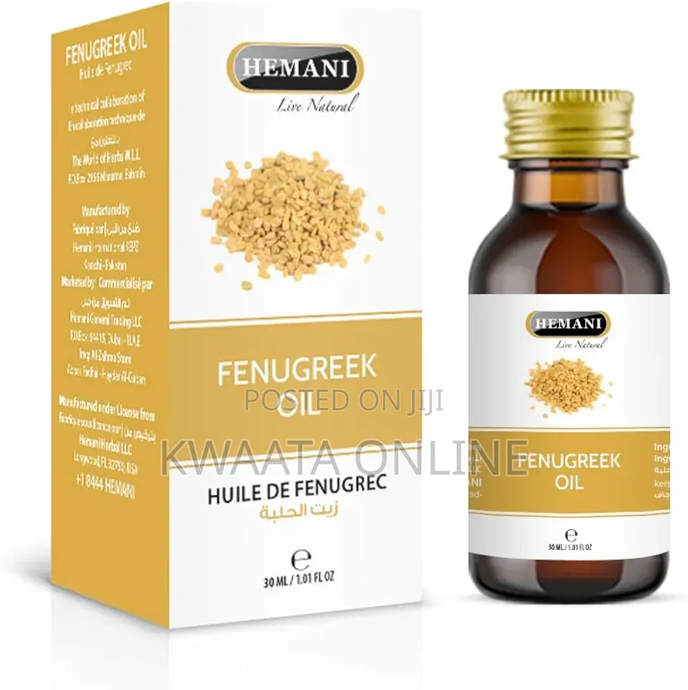 Hemani Fenugreek Essential Oil 1 Oz / 30 Ml