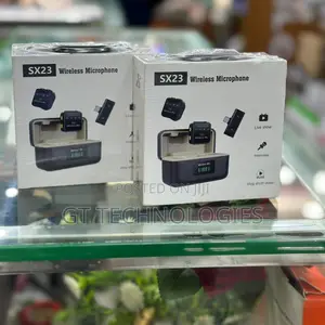 Sx23 Wireless Microphone System Featuring a Digital Charging Case