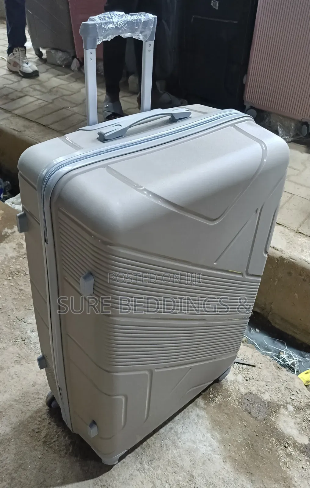 Large General Rubber Suitcase