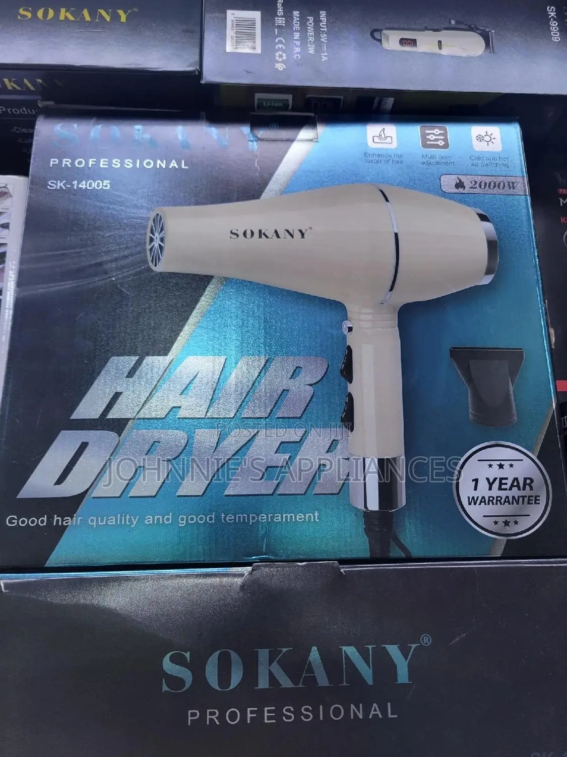 Sokany Professional Hair Dryer