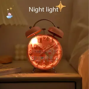 Portable Analogue Bedside Loud Alarm Clock