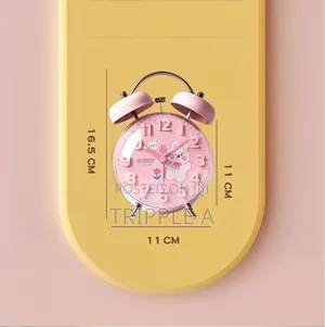 Portable Analogue Bedside Loud Alarm Clock