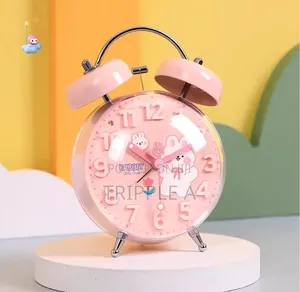Portable Analogue Bedside Loud Alarm Clock