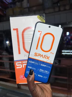 New Tecno Spark 10 Pro 256 GB Black