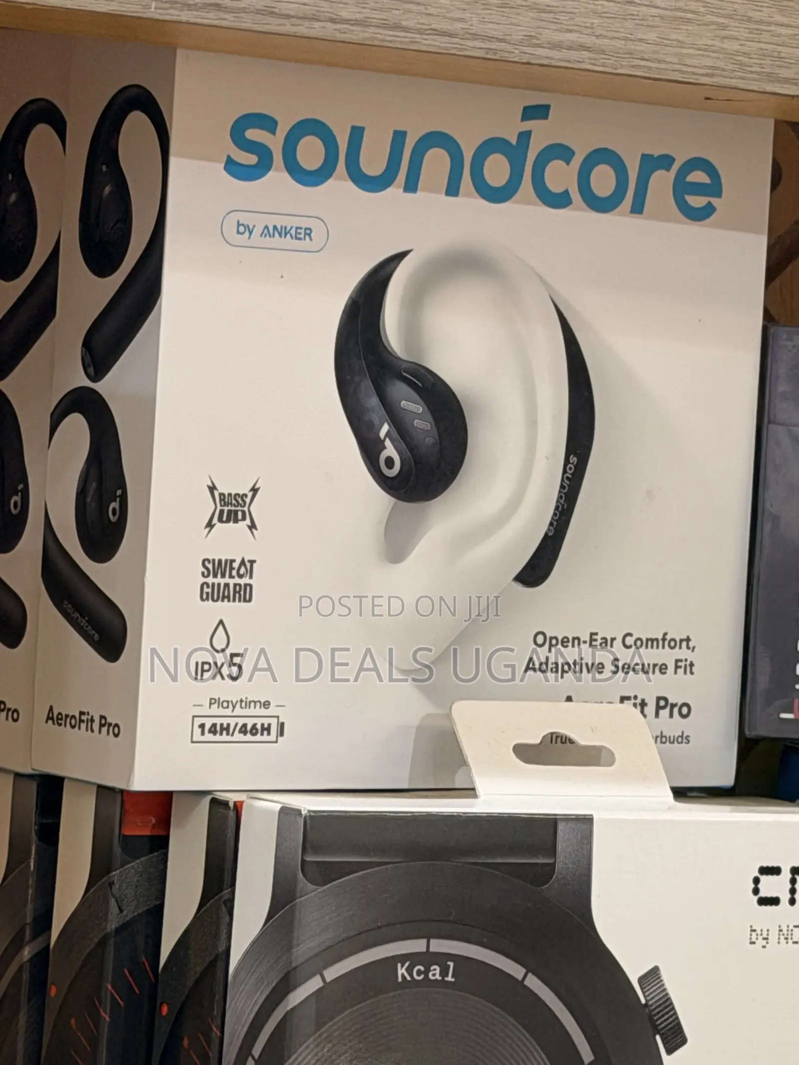 Soundcore Aerofit 2 by Anker Open-Ear Earbuds, Adjustable Ear Hooks