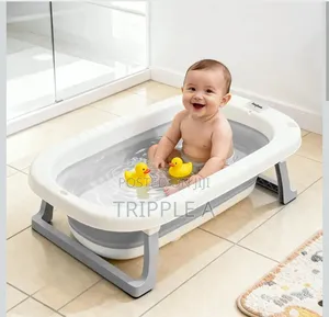 Unique Foldable Baby Bathtub for Kids