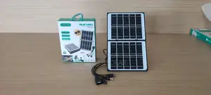 Aerbes Ab-Ty257 Foldable Solar Panel 4w Portable Solar Charging Kit