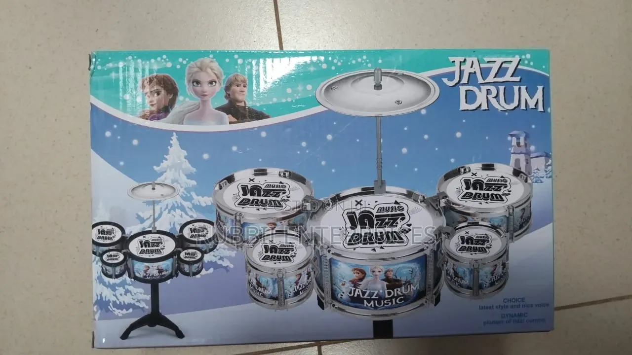 Frozen Ii Themed Jazz Drum Toy Set
