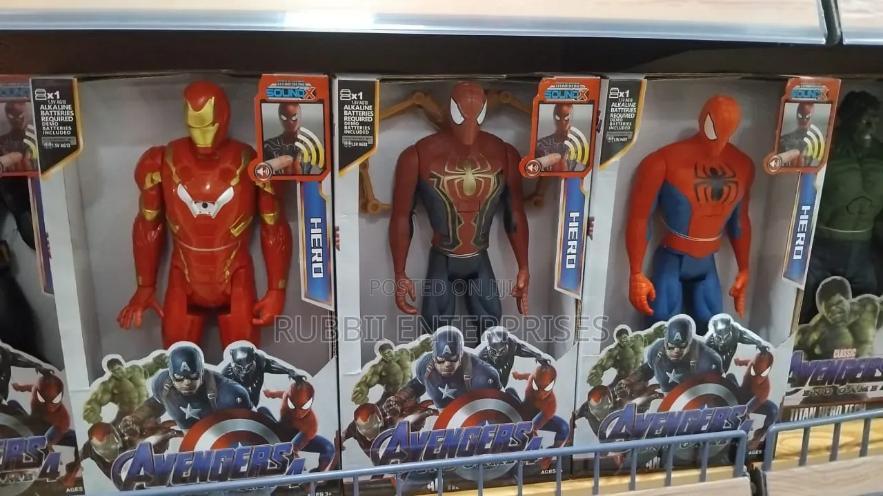 Marvel Heroes (Iron Man, Spiderman)