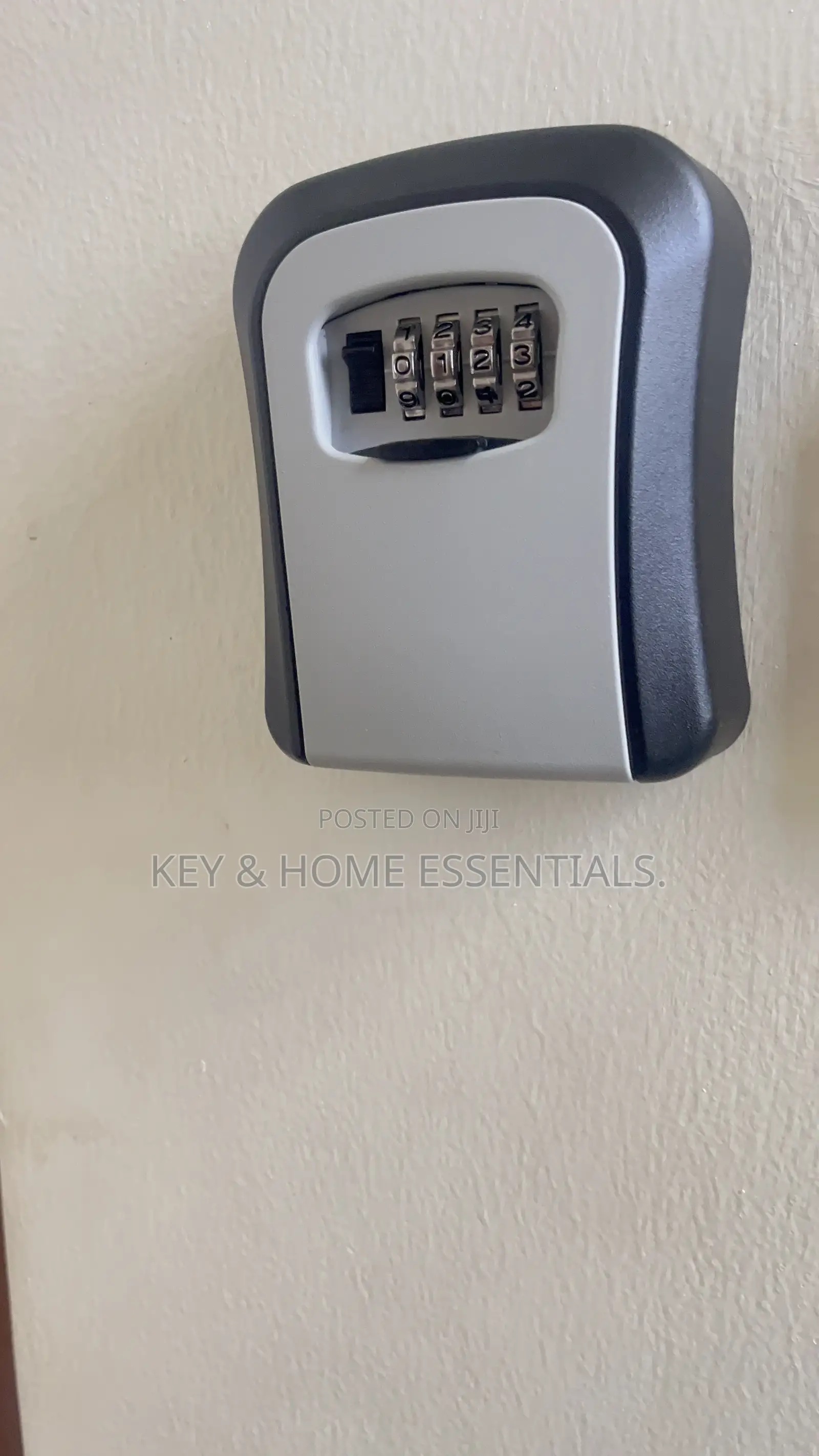 High-Security Wall-Mounted Key Lock Box