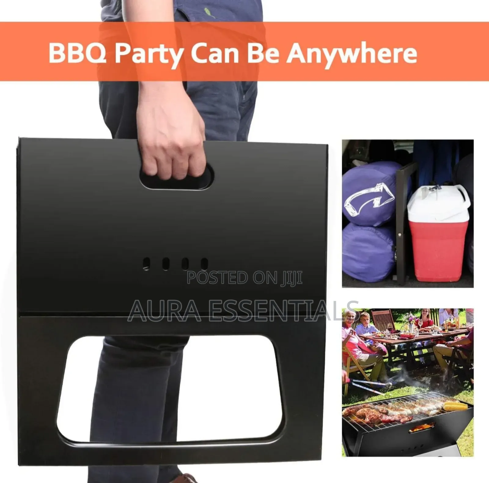 Moclever Foldable Charcoal Grill