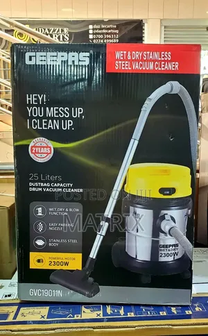 2in1 Blow and Wet Dry 25l Vacuum Cleaner