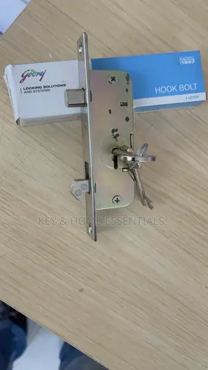 Godrej 4-Lever Hook Bolt Lock – Heavy Duty Security for Sliding Doors