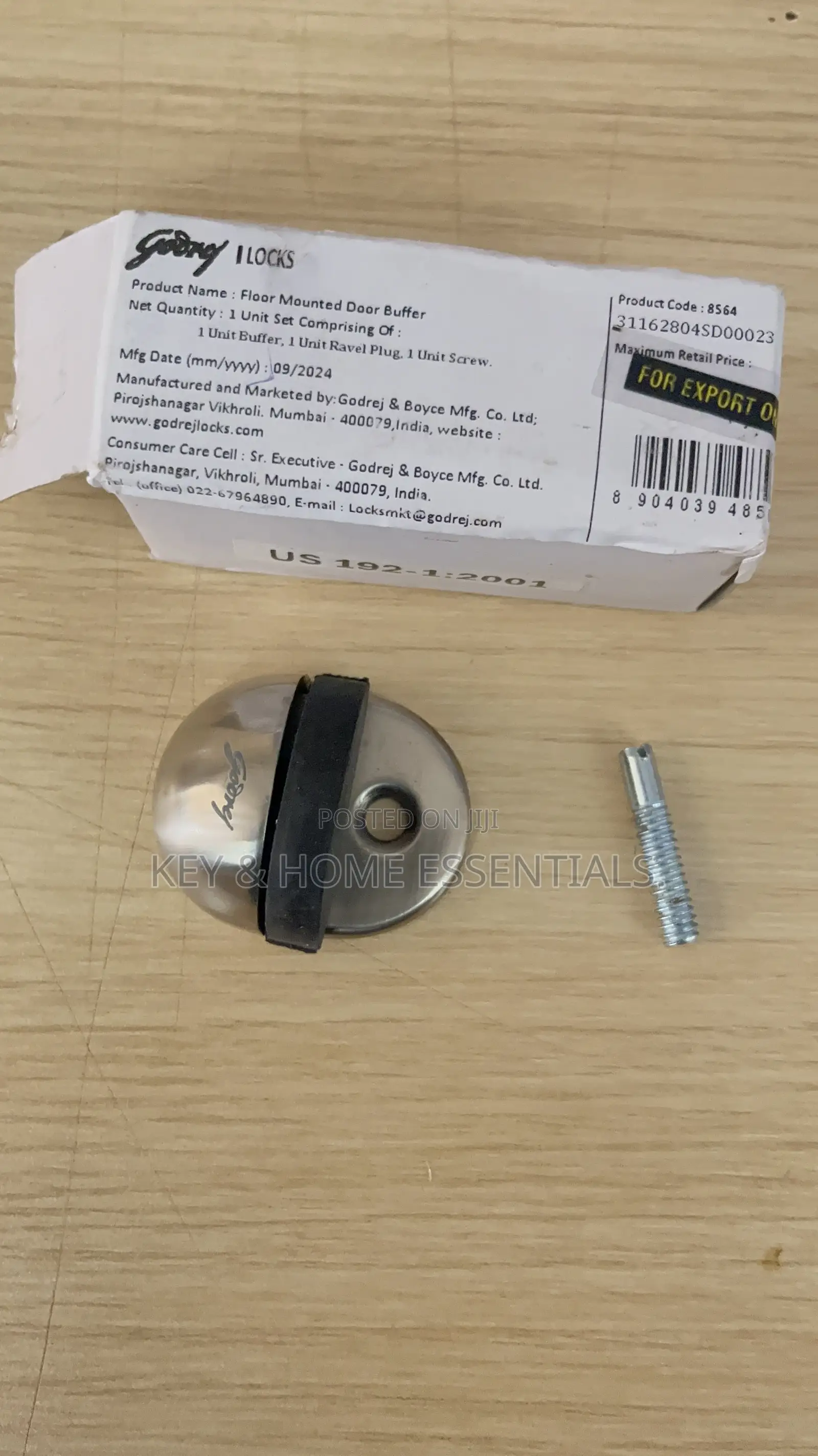 Godrej Floor Mounted Door Buffer