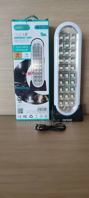 Aerbes Solar Emergency Light Rechargeable 24 Led Camping Lantern