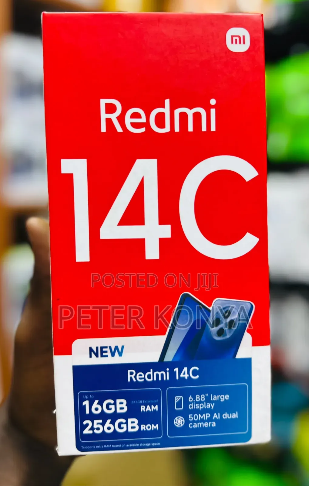 New Xiaomi Redmi 14C 256 GB Black