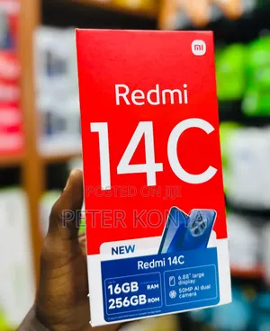 New Xiaomi Redmi 14C 256 GB Black
