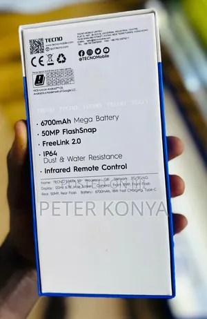 New Tecno Camon 50 Pro 256 GB Silver