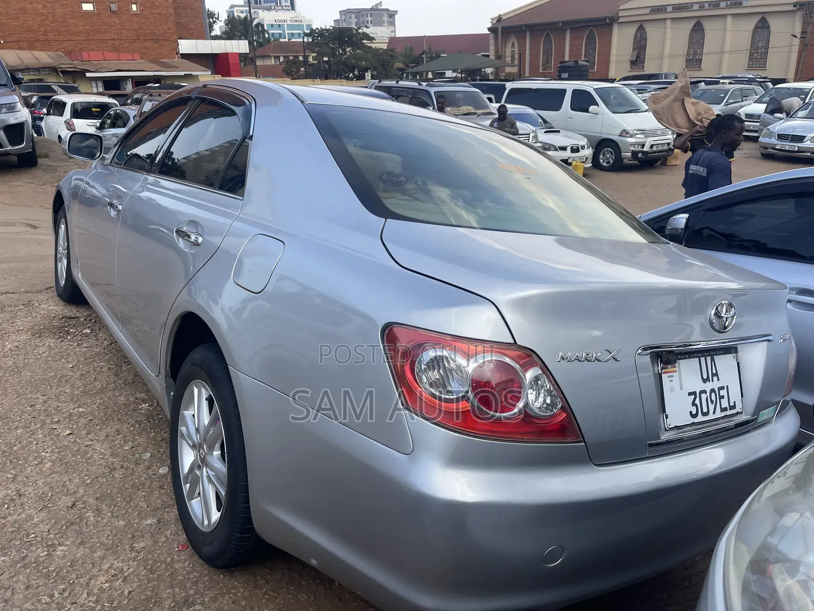 Toyota Mark X 2008 Silver