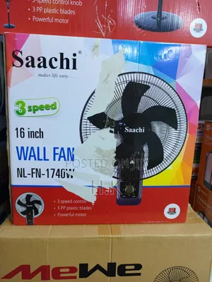 Saachi 16-inch Wall Fan (Model Nl-fn-1740w)
