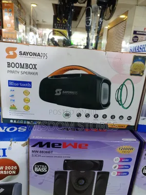 Sayona Boombox Party Speaker (Top Box)