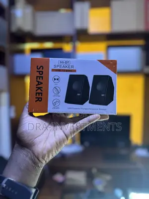 Original Sg-D7 Usb 2.0 Mini Laptop Speakers– Clear Sound | Usb Powered
