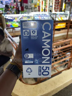 New Tecno Camon 50 Ultra 256 GB Black