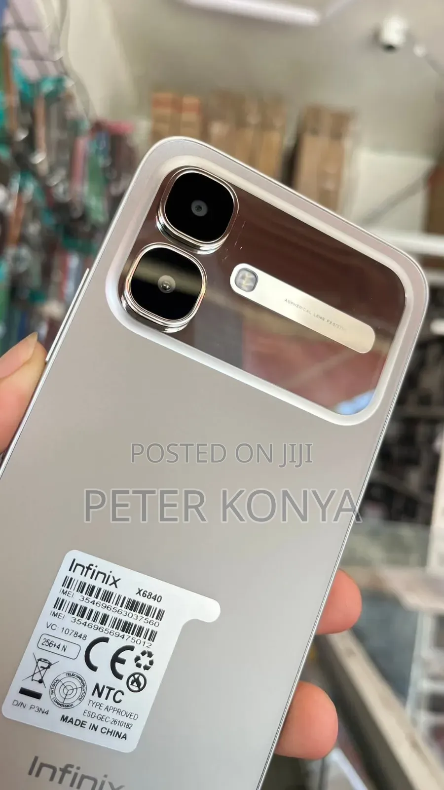 New Infinix Smart 20 64 GB Silver
