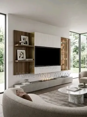 Meryline Wall Unit Tv Stands From 2,000,000/- In Any Colour. Order Now