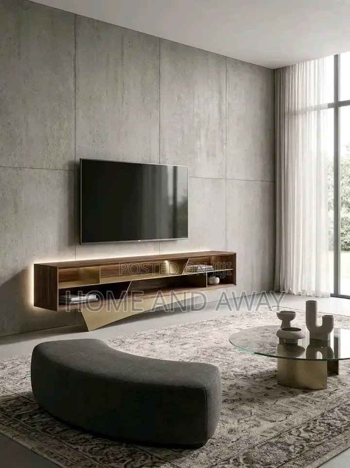 Simple Floating Wall Unit Tv Stands With Installation From 800,000/-