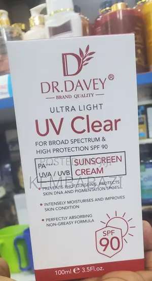 Dr. Davey Ultra Light Uv Clear Sunscreen Cream SPF 90