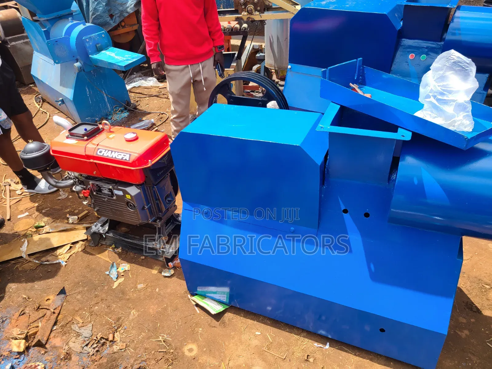 Diesel Engine Powered Soap Machine