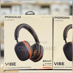 Wireless Headphones Porodo Soundtec Vibe Bluetooth Headphones