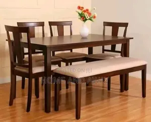 Open Back Wooden 6 Seaters Dining Sets in Any Colour From 1,800,000/-