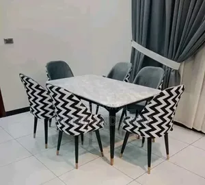 African Pattern 6 Seaters Dining Seta on Order Any Colour 2,000,000/-