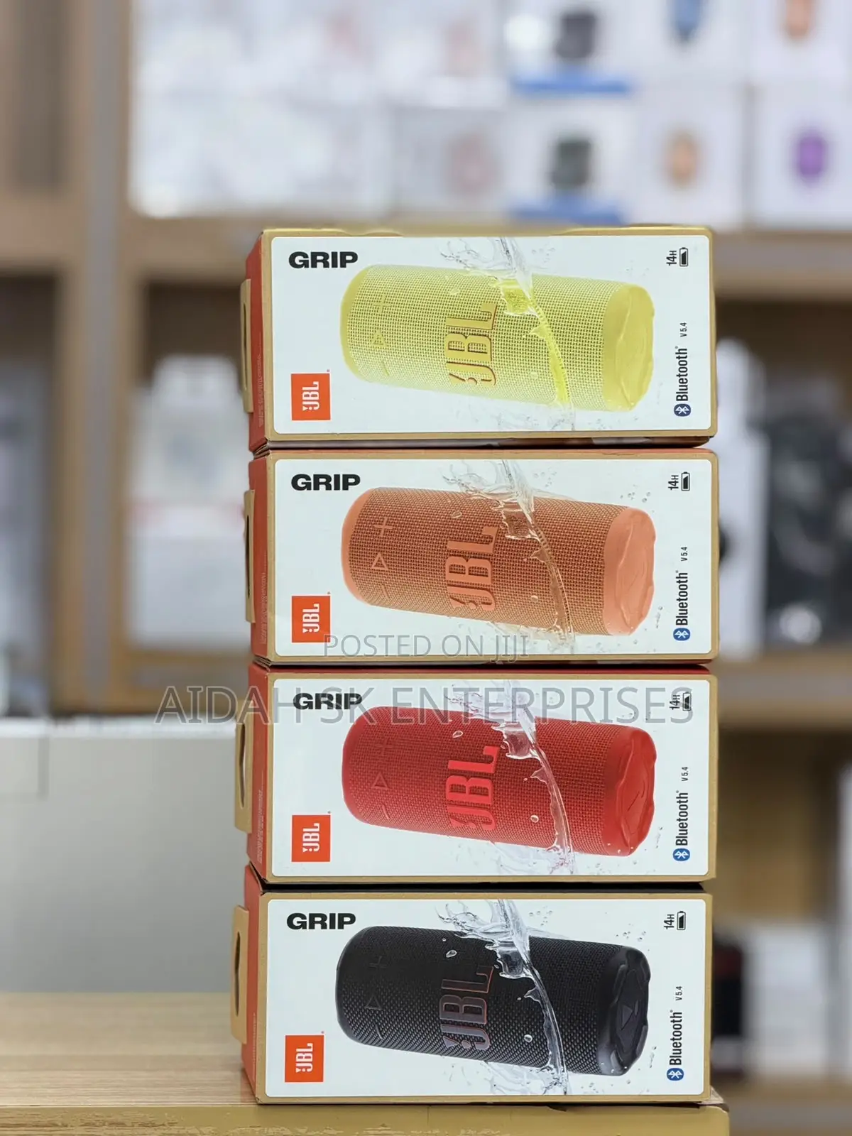 JBL Grip Portable, Waterproof and Dustproof Bluetooth Speaker