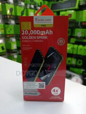 Excellent 4x-Link Powerbank 20000mah