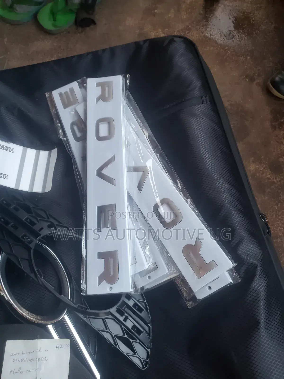 Range Rover Identification Letters