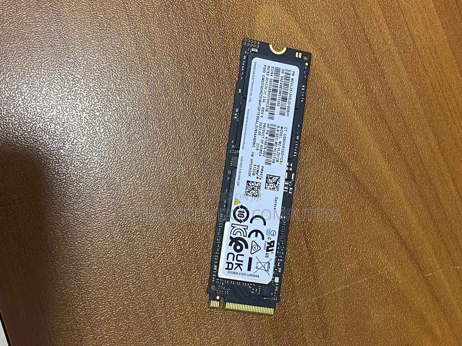 Samsung 512gb M.2 Nvme Ssd,Pcie Gen 4 for High-Performance Computers.