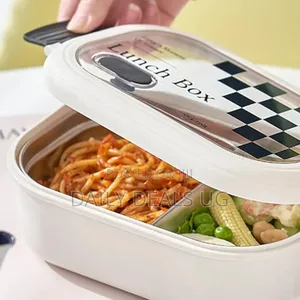White Bento Lunch Box